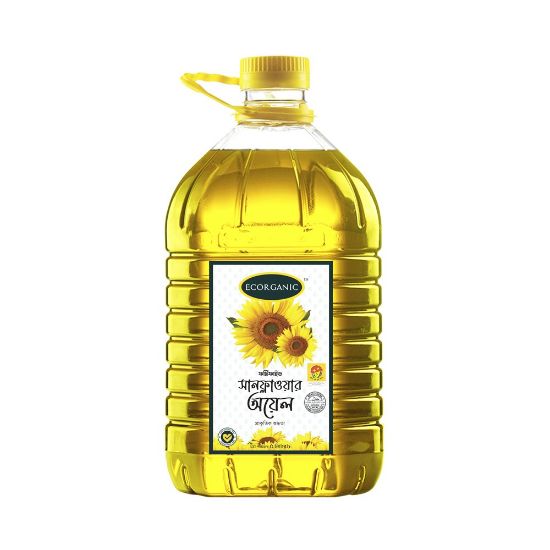 Ecorganic Sunflower Oil 5Ltr.